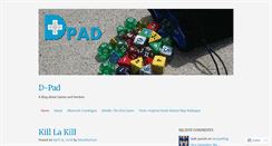 Desktop Screenshot of dpadblog.com